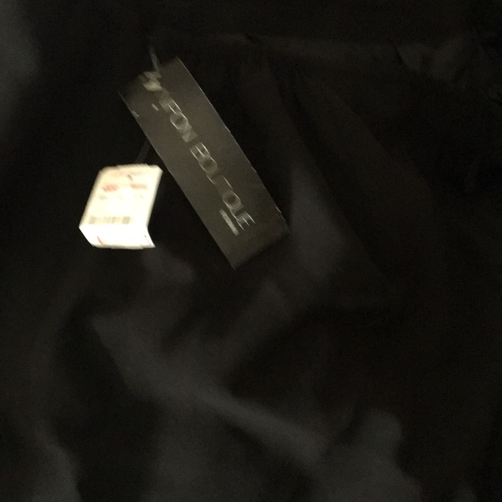 Women’s black lined slacks